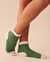 LA VIE EN ROSE Knitted Socks with Winter Embroidery Evergreen 40700295 - View1