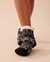 LA VIE EN ROSE Winter Print Knitted Socks Nordic Black 40700299 - View1