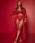 LA VIE EN ROSE Lightly Lined Lace Bra Jingle Red 10200336 - View1