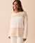 LA VIE EN ROSE Luxury Velour Long Sleeve Shirt with Pocket Snow White 40100493 - View1