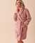 LA VIE EN ROSE Soft Plush Quilted Effect Robe Rosy Cheeks 40600156 - View1