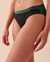 LA VIE EN ROSE Culotte bikini microfibre deux-tons dos lisse Vert sapin 20300268 - View1