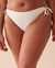LA VIE EN ROSE AQUA Bas de bikini brésilien texturé POPCORN Lait de coco 70300505 - View1