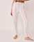 LA VIE EN ROSE Pantalon ajusté en fibres recyclées Rayures rose ballerine 40200379 - View1