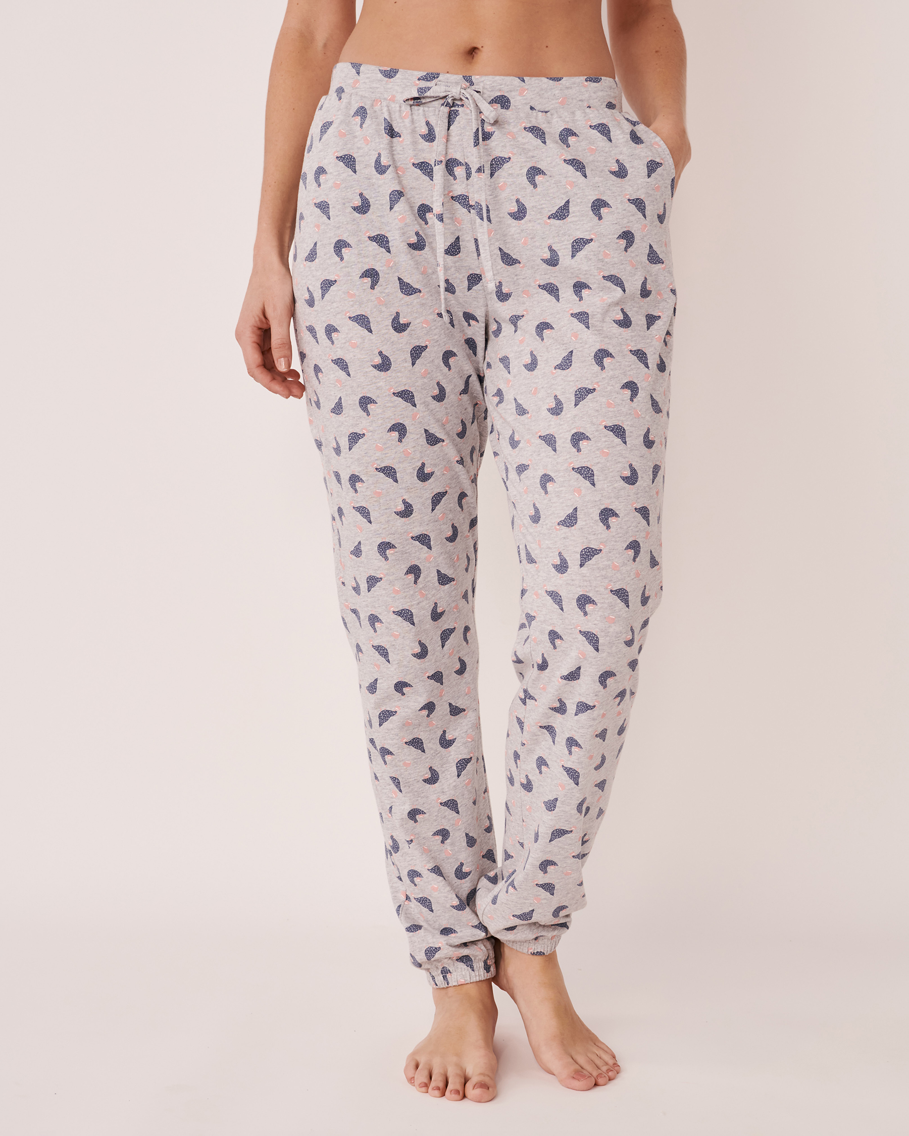 Cotton Pyjama Pants - Cute chicken | la Vie en Rose