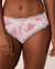 LA VIE EN ROSE Lace Detail Super Soft Cheeky Panty Roses 20100255 - View1