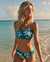 LA VIE EN ROSE AQUA Haut de bikini bralette HAWAII Floral bleu 70100354 - View1
