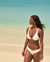 LA VIE EN ROSE AQUA BRIGHT TEXTURED Plunge Bikini Top Bright white 70100365 - View1