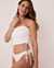 LA VIE EN ROSE AQUA Haut de bikini bandeau BRIGHT TEXTURED Blanc brillant 70100366 - View1