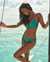 LA VIE EN ROSE AQUA FANFARE Recycled Fibers Push-up Bikini Top Teal 70100367 - View1