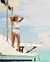LA VIE EN ROSE AQUA FANFARE STREAKS Recycled Fibers Triangle Bikini Top Stripes 70100371 - View1