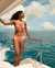 LA VIE EN ROSE AQUA Haut de bikini bandeau bustier SOLID Rose vintage 70100382 - View1