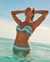 LA VIE EN ROSE AQUA Haut de bikini push-up en fibres recyclées STRIPES Rayures bleues 70100388 - View1