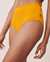 LA VIE EN ROSE AQUA Bas de bikini taille haute TEXTURED POPCORN Mojito mangue 70300332 - View1