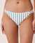 LA VIE EN ROSE AQUA FANFARE STREAKS Recycled Fibers Bikini Bottom Stripes 70300348 - View1