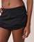 LA VIE EN ROSE AQUA SOLID Skirt Bikini Bottom Black 70300357 - View1