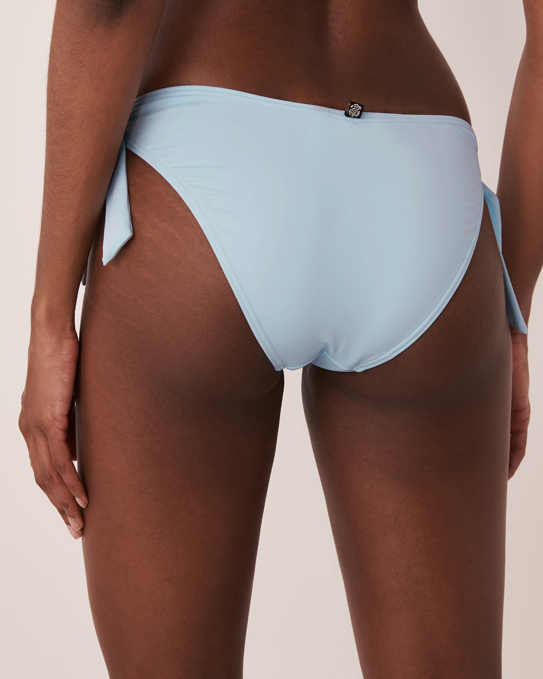 LA VIE EN ROSE AQUA CORYDALIS Recycled Fibers Brazilian Bikini Bottom Powder blue 70300366 - View2