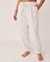 LA VIE EN ROSE Pantalon de pyjama en fibres recyclées Vichy et roses 40200403 - View1