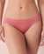 LA VIE EN ROSE Culotte bikini sans coutures Rose foncé 20200312 - View1