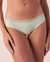 LA VIE EN ROSE Microfiber No-show Cheeky Panty Cool mint 20200321 - View1