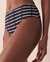 LA VIE EN ROSE AQUA MODERN STRIPE Mid Waist Bikini Bottom Modern stripes 70300375 - View1