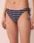LA VIE EN ROSE AQUA MODERN STRIPE Side Tie Bikini Bottom Modern stripes 70300376 - View1
