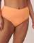 LA VIE EN ROSE AQUA PEACH COBBLER High Waist Cheeky Bikini Bottom Peach 70300388 - View1