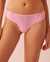 LA VIE EN ROSE Lace Thong Panty Bright lilac 20300213 - View1