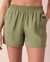 LA VIE EN ROSE Shorts with Pockets Khaki 50200053 - View1