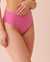 LA VIE EN ROSE Seamless High Waist Thong Panty Bright pink 20200341 - View1