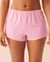 LA VIE EN ROSE Modal Shorts with Lace Detail Bright lilac 40200423 - View1
