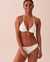 LA VIE EN ROSE AQUA SOLID Triangle Bikini Top White 70100449 - View1