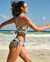 LA VIE EN ROSE AQUA MODERN GRAPHIC Bralette Bikini Top Modern print 70100451 - View1