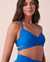 LA VIE EN ROSE AQUA SOLID Push-up Bikini Top Bright blue 70100456 - View1