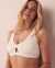 LA VIE EN ROSE AQUA TEXTURED Bralette Bikini Top Vanilla 70100473 - View1