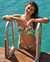 LA VIE EN ROSE AQUA ISLAND TROPIC D Cup Bandeau Bikini Top Tropical island 70200090 - View1