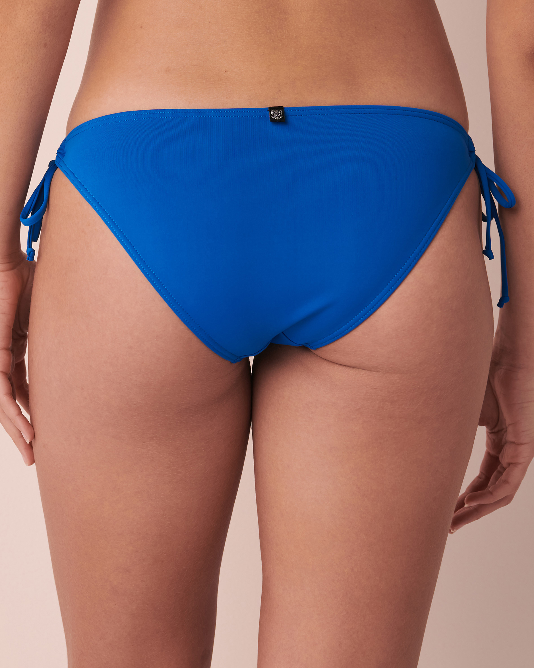 LA VIE EN ROSE AQUA SOLID Brazilian Bikini Bottom Bright blue 70300422 - View4
