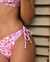 LA VIE EN ROSE AQUA LAGOON Side Tie Brazilian Bikini Bottom Pink floral 70300444 - View1