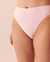 LA VIE EN ROSE AQUA Bas de bikini taille haute LAGOON Rayures roses 70300445 - View1