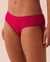 LA VIE EN ROSE AQUA Bas de bikini brésilien en fibres recyclées BRIGHT ROSE Rose vif 70300446 - View1