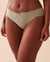 LA VIE EN ROSE Microfiber and Lace Sleek Back Bikini Panty Soothing Sage 20300277 - View1