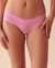 LA VIE EN ROSE Culotte bikini fit parfait Rose audacieux 20200437 - View1