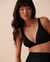LA VIE EN ROSE AQUA BLACK Bralette Bikini Top Black 70100564 - View1