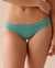 LA VIE EN ROSE Seamless Fabric Thong Panty Green Blue 20200458 - View1