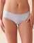 LA VIE EN ROSE Microfiber and Lace Trim Cheeky Panty Small Cherry Blossoms 20200468 - View1