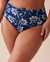 LA VIE EN ROSE Culotte bikini taille haute microfibre dos lisse Dahlias de minuit 20300292 - View1