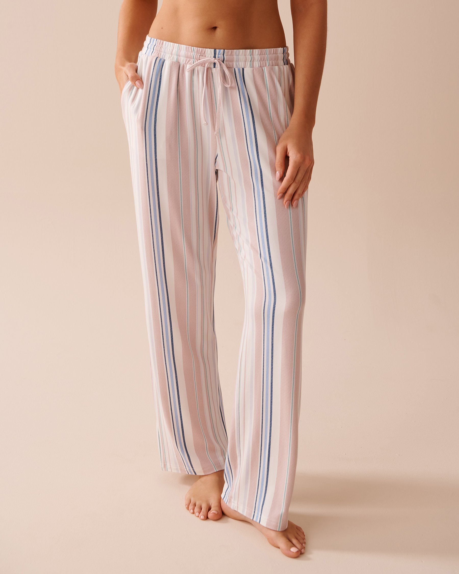 Pastel Stripes Super Soft Pajama Pants - Pastel Stripes