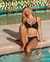 LA VIE EN ROSE AQUA Haut de bikini bralette armature en V texturé Noir 70100568 - View1