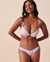 LA VIE EN ROSE AQUA Haut de bikini push-up texturé PASTEL Lilas pastel 70100569 - View1