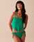 LA VIE EN ROSE AQUA Haut de bikini bandeau foulard ÉMERAUDE Vert émeraude 70100574 - View1